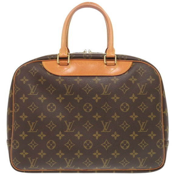 LOUIS VUITTON Monogram M47270 Handbag 26cm Brown Gold - Picture 3 of 10